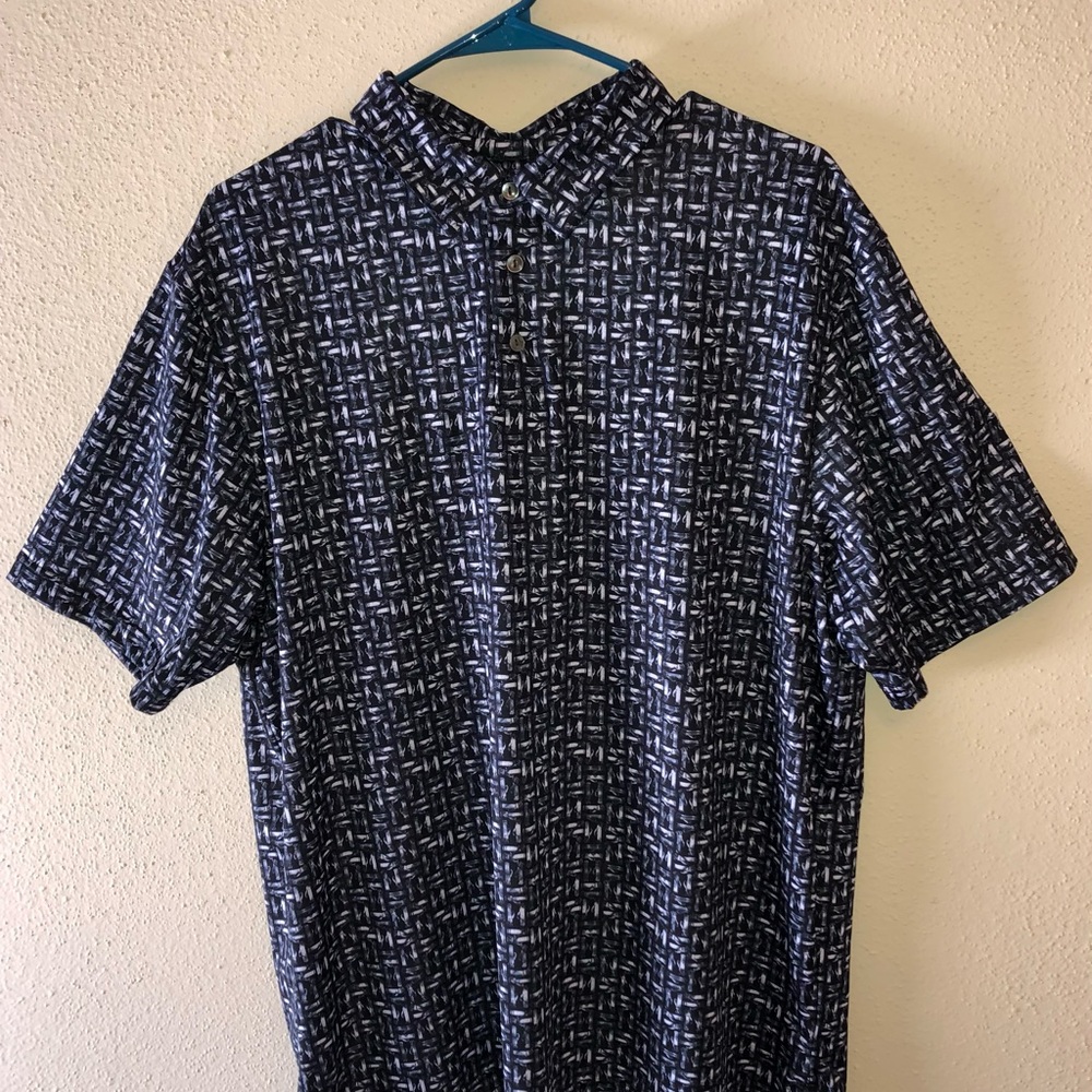 Hogan Performance Graphic Patterned Polo Shirt